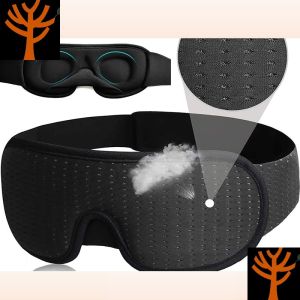 3D Sleeping Mask Block Out Light Soft Padded Sleep Mask For Eyes Sleep masker Eye Shade Blindfold Sleeping Aid Face Mask Eyepatch