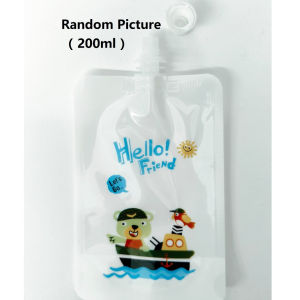 Baby Food Fillers Fruit Puree Disposable Suction Bag Mashed Potato Dispensers