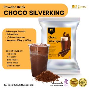 Bubuk Minuman Regular Rasa Choco Silverking Powder Drink Cokelat Silverking