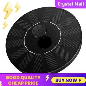1.5W/2.5W Solar Fountain 200L/H/220L/H Floating Solar Powered Water Fountain Pump for Bird Bath Garden Pond Pool Outdoor