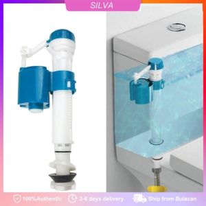 Toilet Water Tank Fittings Intake Valve Toilet Outlet Fill Valve Dual Flush Set Float Blister Universal Toilet Accessories