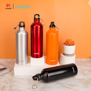 ecentio Botol Minum Tumbler Bottle Dengan Desain Anti Bocor Portable Berbahan Aluminum Untuk Berkuda Dan Olahraga