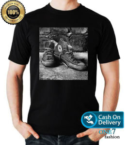One7 fashion | Kaos distro / T-shirt kaos distro dewasa / T-shirt / Kaos termurah / oblong pria / lengan pendek / Baju kaos pria / Kaos distro keren / Baju cowok keren / Baju kaos distro bandung / OBLONG HITAM SEPATU KOTOR