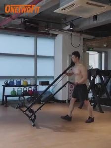 Rowing machine Multifunctional Foldable Rowing Machine High Pull Down 2 in1 Fitness Equipment