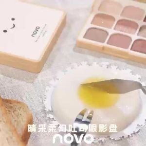 【巨好用】爆款九色吐司眼影盘爆闪细闪多功能秋冬色系化妆带镜子