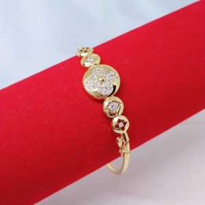 Gelang Tangan Bangle Wanita Aksesoris Fashion Awet Tahan Lama Anti Karat Cocok Untuk Harian G5-8H