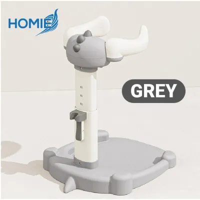 HOMIE Baby Stand Shower Support / Bath Stand Rack Tool/Height & Armrest Range Adjustable/Safety Bath