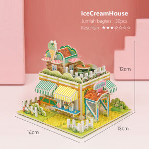 Mumystation 3D edukasi puzzle anak  paper foam DIY mainan jigsaw puzzle