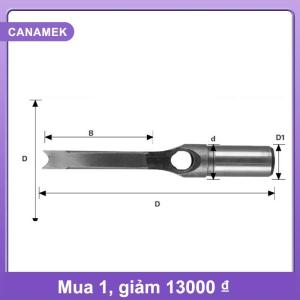 【CANAMEK】 Vuông lỗ khoan bit Adapter khoan bit sửa chữa khung tập tin đính kèm Doanh mortiser bit công cụ điện cho tay Máy Khoan Điện