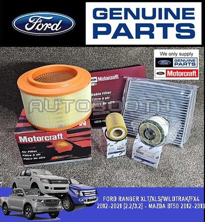 filter set pms for FORD RANGER / BT-50Year: 2012 - 2020 | 2.2 - 3.2