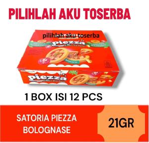 Biskuit Satoria Piezza Rasa Bolognese - ( HARGA 1 BOX )