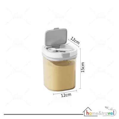 HOVELSHOP Toples Kotak Tempat Penyimpanan Susu Bubuk Bayi Anti Tumpah Milk Powder Container