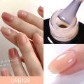 เล็บเจลสีหวานเจลฐานยางสีขาวขุ่นเจลลี่สีขาวใส7มล. สีเจลทาเล็บทำเล็บมือแบบกึ่งถาวร. 