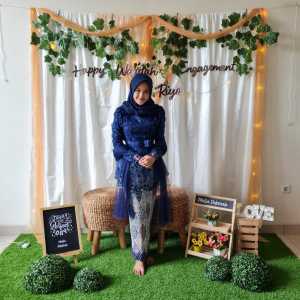 Dekorasi Lamaran Tunangan Backdrop Nikahan Aqiqah Khitan Paket Mulia Y