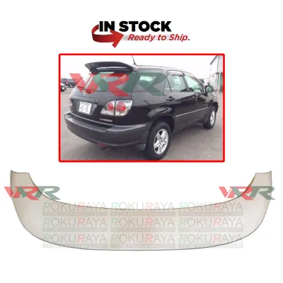 Toyota Harrier Lexus RX300 ACU10 (1999) Original ABS Plastic OEM Style Rear Back Bonnet Bonet Trunk Boot Lip Wing Top Spoiler - Raw Material ABS Plastic State