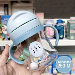 KINGENDSHOP - Botol Minum Anak dan Bayi Usia 1-5 Thn Viral Ukuran 250ml BPA FREE 254 DAN 254-1