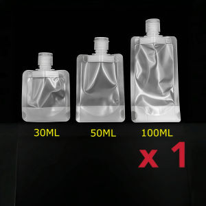 60ml PE Soft Travel Bottle Refillable Lotion Leakproof Shampoo Container Squeezable Accessories Conditioner Liquid