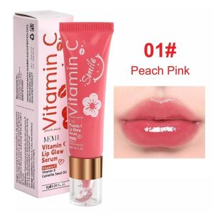 SweetCandi~Brightening Lip Oil With Vitamin C&E Even Out Lip Tone Moisturizing Shiny Lip Care