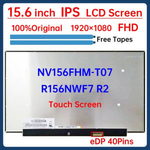 15.6 Inch Laptop LCD Touch Screen NV156FHM-T07 R156NWF7 R2 For Lenovo ideapad 5-15ARE05 3-15ITL6 3-15ALC6 Display Matrix Panel