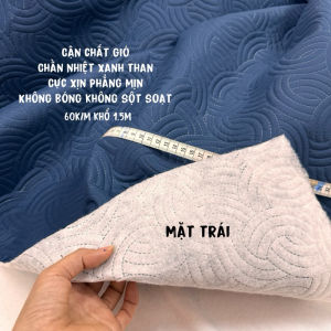 Vải gió trần bông Hàn quốc.vải dày dặn chống thấm nước