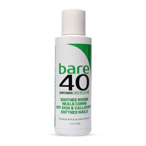 Professional Bare 40 Pro Urea lotion with 40% Urea Cream for feet Urea Cream for Dry rough skin Hydrating & Exfoliating Formula for Dry Enriched with Tea Tree Oil Aloe Vera & Jojoba Beads