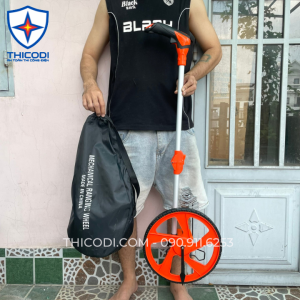 Thước lăn đo đường - Bánh xe đo khoảng cách THICODI T0032 đồng hồ cơ dành cho thợ điện lực
