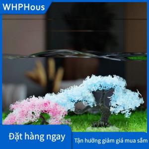 WHPHous Mới mô phỏng cây hồ cá trang trí bể cá bể cá nhựa nhà máy mô phỏng nhân tạo nước nhà máy cá trang trí bể cá