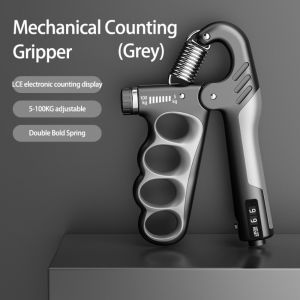 BEDDEH Spring Hand Grip Adjustable Hand Grip Wrist Increase Strength Ergonomic Design 5-100kg Hand Gripper Fitness Training Improve Endurance Hand Strengthener Arm Muscle Wrist Train