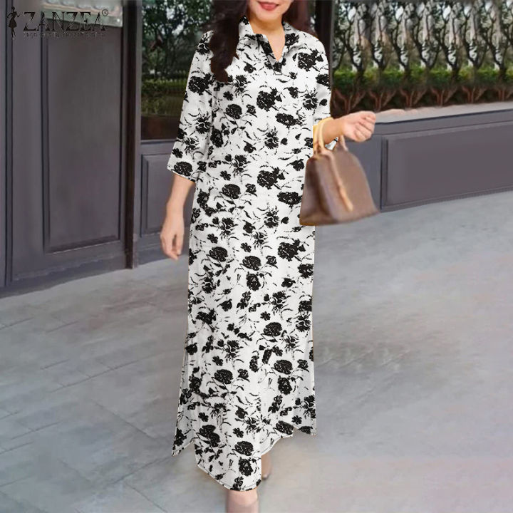 long black lace evening dress Long Sleeve Lace Floral Formal Dress by LaDivine CD233