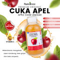 Nutrifrezz -  Cuka Apel Original - Diet Detoks - Apple Cider Vinegar - Toner Wajah Alami - Apel Organik. 