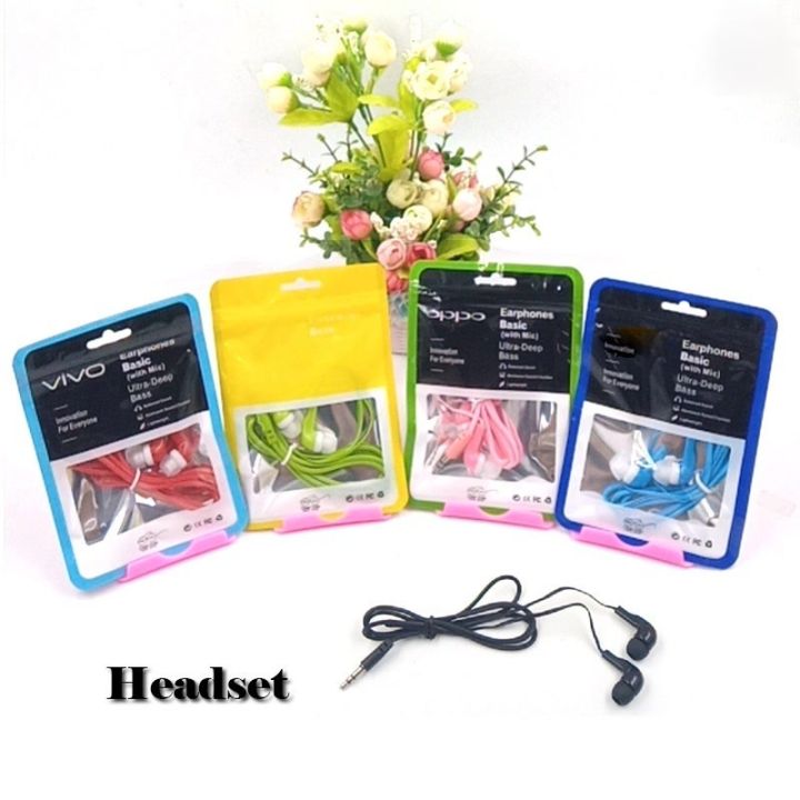 dafa Universal Headset Earphone Basic Earphones Basic Headset In Ear  Whitout Mic Shipping Fee COD Lazada PH