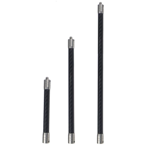 Carbon Fiber Extend Rod 1/4inch Selfie Stick 14mm Invisible Rod for Action Camera Helmet Monopod Extension Arm