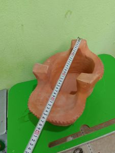 Bếp đất nấu củi loại nhỏ dành cho người hoài niệm ký hiệu số 3