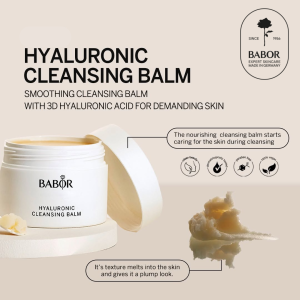 BABOR Hyaluronic Cleansing Balm for All Skin Types with Hyaluronic Acid (15ml/ 150ml)