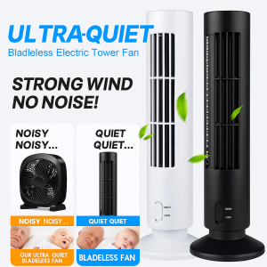 Ultra Silent Cool Tower Fan for Summer Adults  Office Workers  Students  Families  Gentle Breeze  No Noise