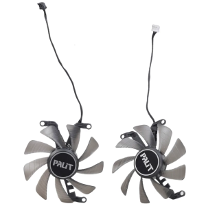 85Mm/3.35Inch Ga91S2U 4Pin 12V VGA Fan Đồ Họa quạt tản nhiệt Cho Palit 2070 2060 1660 1660 Ti Fan