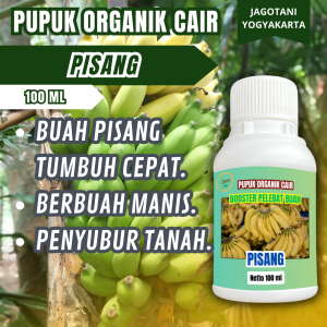 Pupuk Organik Cair Pisang 100 Ml Booster Agar Cepat Berbuah Dan Tumbuh Subur By Jagotani Yogyakarta
