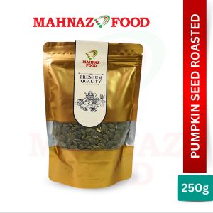 Mahnaz Food Premium Pumpkin Seeds | Raw & Roasted | Ready to Eat | 250g