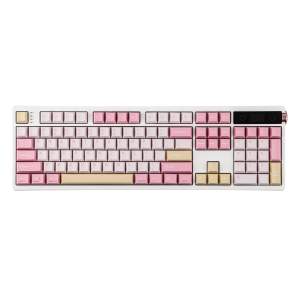 EPMaker TH108 PRO Full Size Mechanical Keyboard with Screen & Knob RGB Backlit Hot Swap Custom Driver 10000mAh Battery Gasket Mount