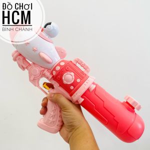 [ẢNH THẬT - SIZE 35CM - ĐẸP] Súng nước cơ đồ chơi Phi hành gia súng bắn nước mang đi biển Đồ Chơi Team Building xúng