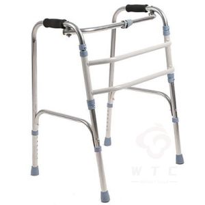 【Fast delivery】Adult Walker Multi-functional foldable stainless steel Walking Aid aids Crutches Canes Toilet Armrest Adjustable Lightweight Adult Cane Stick Lower Limb Training Walker Health Accessories For Elderly dult and Disabled