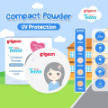 Pigeon Teens Compact Powder + UV Protection 14gr - Bedak Padat Remaja Hypoallergenic - Ciyee. 