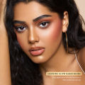 KIMUSE Lighting Glow Baked Blush Long-lasting & Waterproof Powder Natural Shimmer Finish Blusher Black Gold Galaxy Collection. 