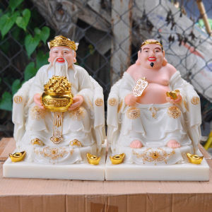 Tượng Thần Tài Thổ Địa bằng đá cao cấp cao 30cm – Nhiều mẫu