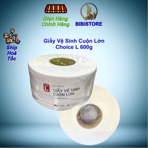 (Hoả Tốc HCM) Giấy Vệ Sinh Cuộn Lớn Choice L Lotte 2 Lớp 600g