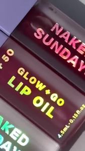 SPF50 Glow & Go Lip Oil: Lip Oil with SPF Moisturizes and Protects Lips 4.5ml in Coconut