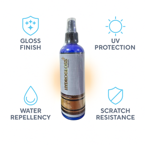 HydroGloss Wax – DIY Car Care Glossy Finish Scratch Concealer & Water Repellent