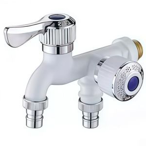 Dual-control water outlet Dual Control Double Outlet Water Tap General-purpose water pipe connector