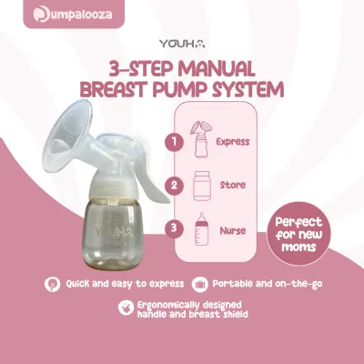 YOUHA 3-step Manual Breast Pump