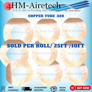 FOURHM 5/8 Copper Tube SoftDrawn Type for Airconditioning 5/8 X 0.028 X 15M/10FT